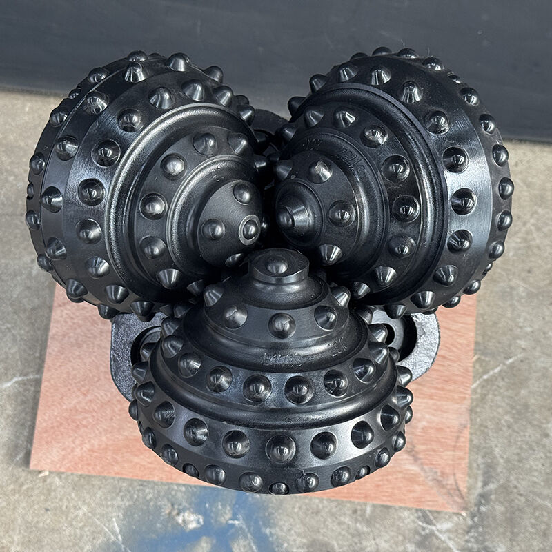 244 ملم IADC737 كربيد التنجستن إدراج مثقاب ثلاثي المخروط لاستكشاف النفط والغاز بكفاءة