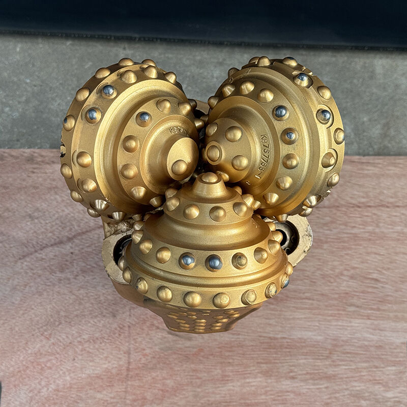 6 1/2 بوصة IADC637 حديد الأسنان تريكون حفرة قليلا للحفر السريع في التكوينات الناعمة