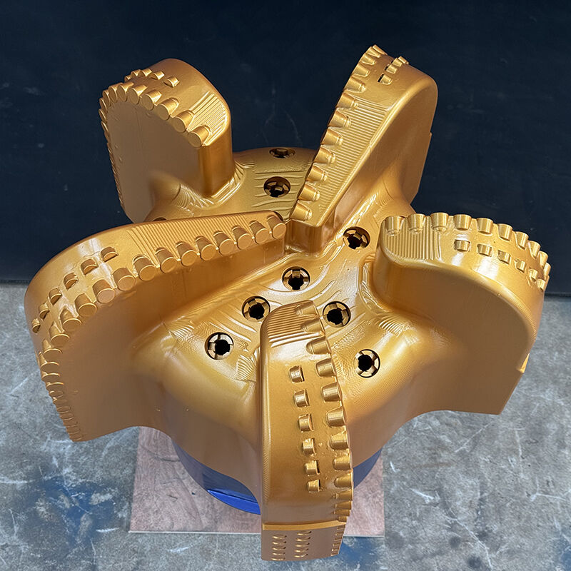 النفط والمياه 5 شفرات قطاع مزدوج الماس Pdc حفر قطع قطع للبيع