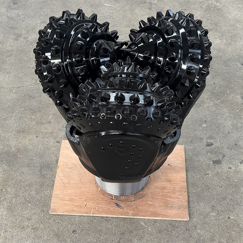 14 3/4 ′′IADC 517 ثلاثي المخروط بيت تريكون بيت حفر الصخور الناعمة لثقوب الآبار المائية